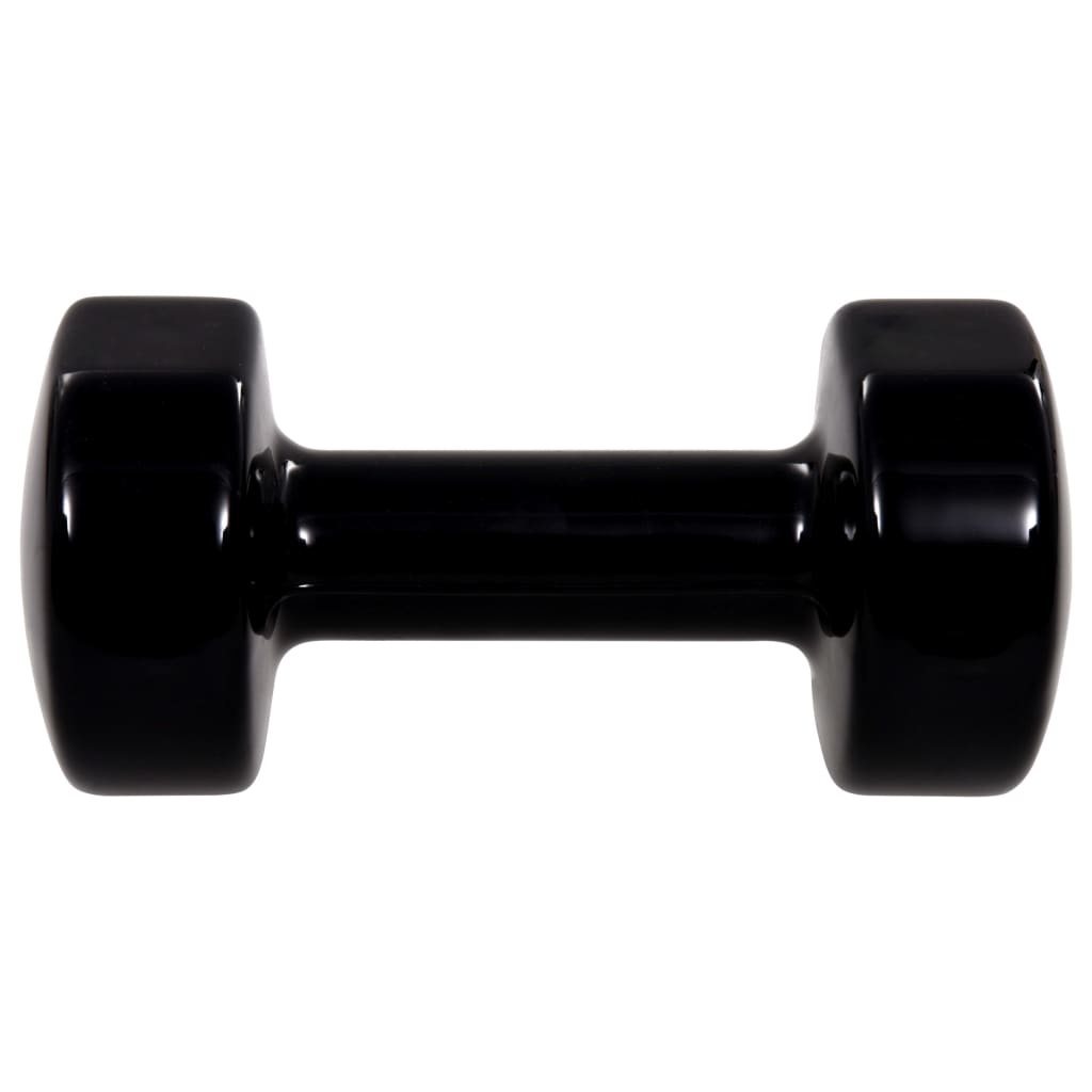 Dumbbell 2 pcs 2x5 kg Cast Iron Black