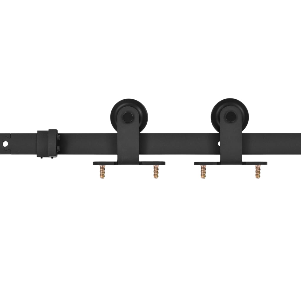 Sliding Door SKIEN Hardware Kit 200 cm Steel Black