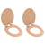 WC Toilet Seats 2 pcs with Soft Close Lids MDF Bamboo Design