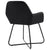 Dining Chairs 4 pcs Black Velvet