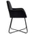 Dining Chairs 6 pcs Black Velvet