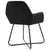 Dining Chairs 6 pcs Black Velvet