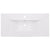 Built-in Basin 81x39.5x18.5 cm Ceramic White