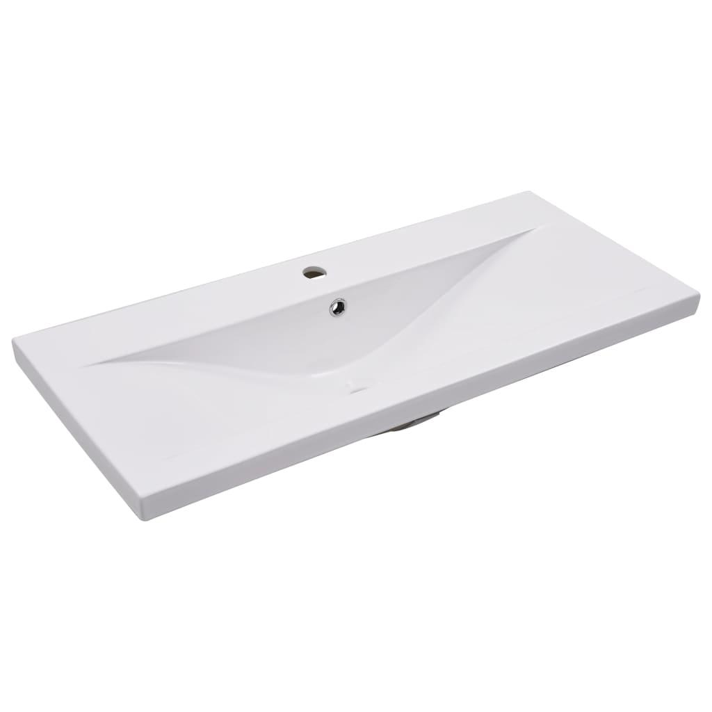 Built-in Basin 91x39.5x18.5 cm Ceramic White