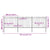 Garden Fence with Spear Top Steel 537x150 cm Black