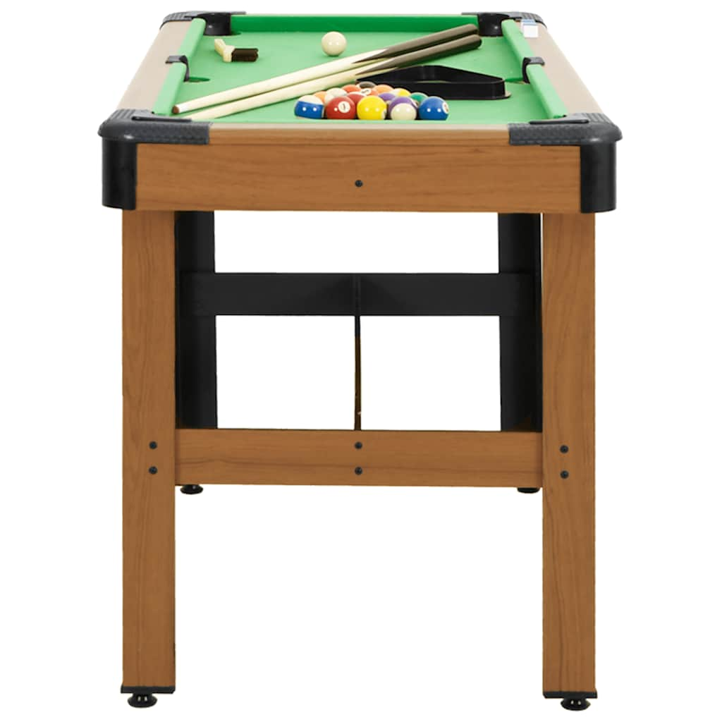 4 Feet Billiard Table 122x61x76 cm Brown