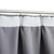 Blackout Curtain with Hooks Grey 290x245 cm