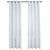 Blackout Curtains with Metal Rings 2 pcs Off White 140x245 cm