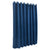 Blackout Curtain with Metal Rings Velvet Dark Blue 290x245 cm