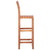 Bar Chairs 2 pcs Solid Acacia Wood
