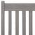 Garden Reclining Chairs 2 pcs Grey Solid Wood Acacia