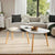 Coffee Tables 2 pcs Grey Solid Pinewood