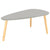 Coffee Tables 2 pcs Grey Solid Pinewood