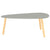 Coffee Tables 2 pcs Grey Solid Pinewood