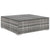 12 Piece Garden Lounge Set with Cushions Poly Rattan Grey