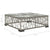 6 Piece Garden Lounge Set with Cushions Poly Rattan Grey