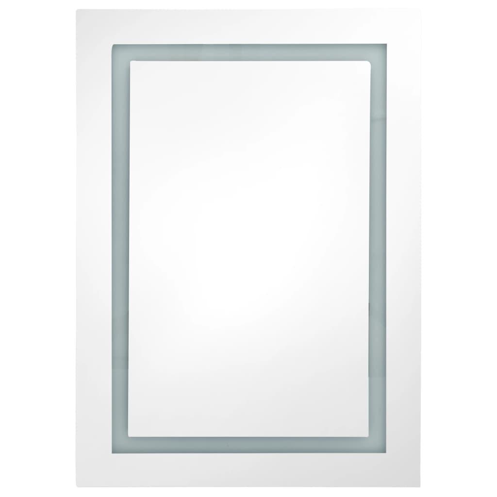 LED Bathroom Mirror Cabinet 50x13x70 cm