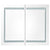 LED Bathroom Mirror Cabinet 80x12.2x68 cm