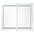 LED Bathroom Mirror Cabinet 80x12.2x68 cm