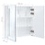 LED Bathroom Mirror Cabinet 60x14x62 cm