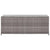 Garden Storage Box Grey 120x50x60 cm Poly Rattan