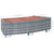 Spa Step Grey Poly Rattan 92x45x25 cm