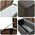 Garden Storage Box Poly Rattan 100x50x50 cm Brown