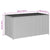Garden Storage Box Poly Rattan 100x50x50 cm Brown