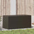 Garden Storage Box Poly Rattan 100x50x50 cm Brown