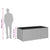 Garden Storage Box Poly Rattan 180x90x70 cm Black