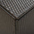 Garden Storage Box Poly Rattan 180x90x70 cm Brown