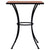 Mosaic Bistro Table Terracotta 60 cm Ceramic