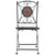 Mosaic Bistro Chairs 2 pcs Orange/Grey