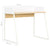 Desk White and Oak 90x60x88 cm