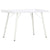 Desk White 90x50x79 cm