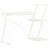 Desk with Shelf White 116x50x93 cm