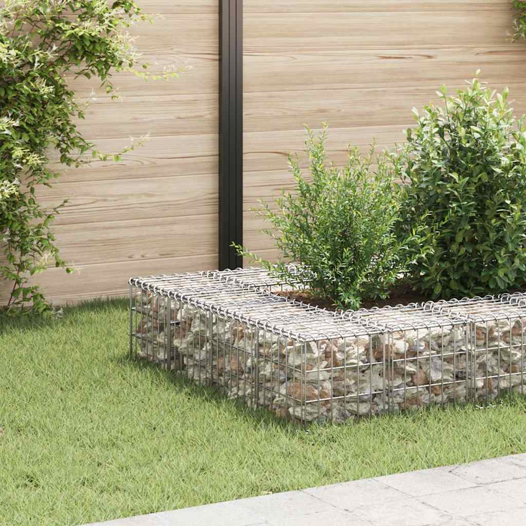 Cube Gabion Raised Bed Steel Wire 30x30x30 cm