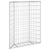 Trapezium Gabion Raised Bed Galvanised Steel 100x20x100 cm