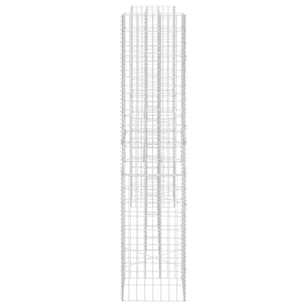 H-Shaped Gabion Planter Steel Wire 260x40x200 cm