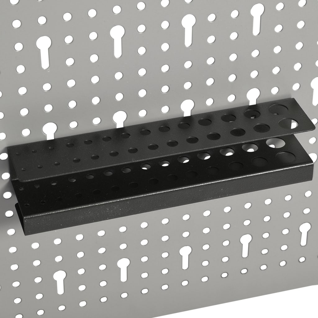 Wall-mounted Peg Boards 4 pcs 40x58 cm Steel