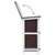 Outdoor Rabbit Hutch 4 Doors Grey Wood