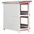 Outdoor Rabbit Hutch 4 Doors Red Wood