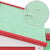 Outdoor Large Rabbit Hutch Red and White 145x45x84 cm Wood