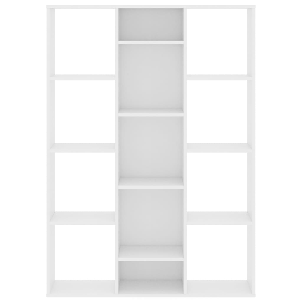 Room Divider/Book Cabinet White 100x24x140 cm Engineered Wood