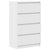 Sideboard White 60x35x98.5 cm Engineered Wood