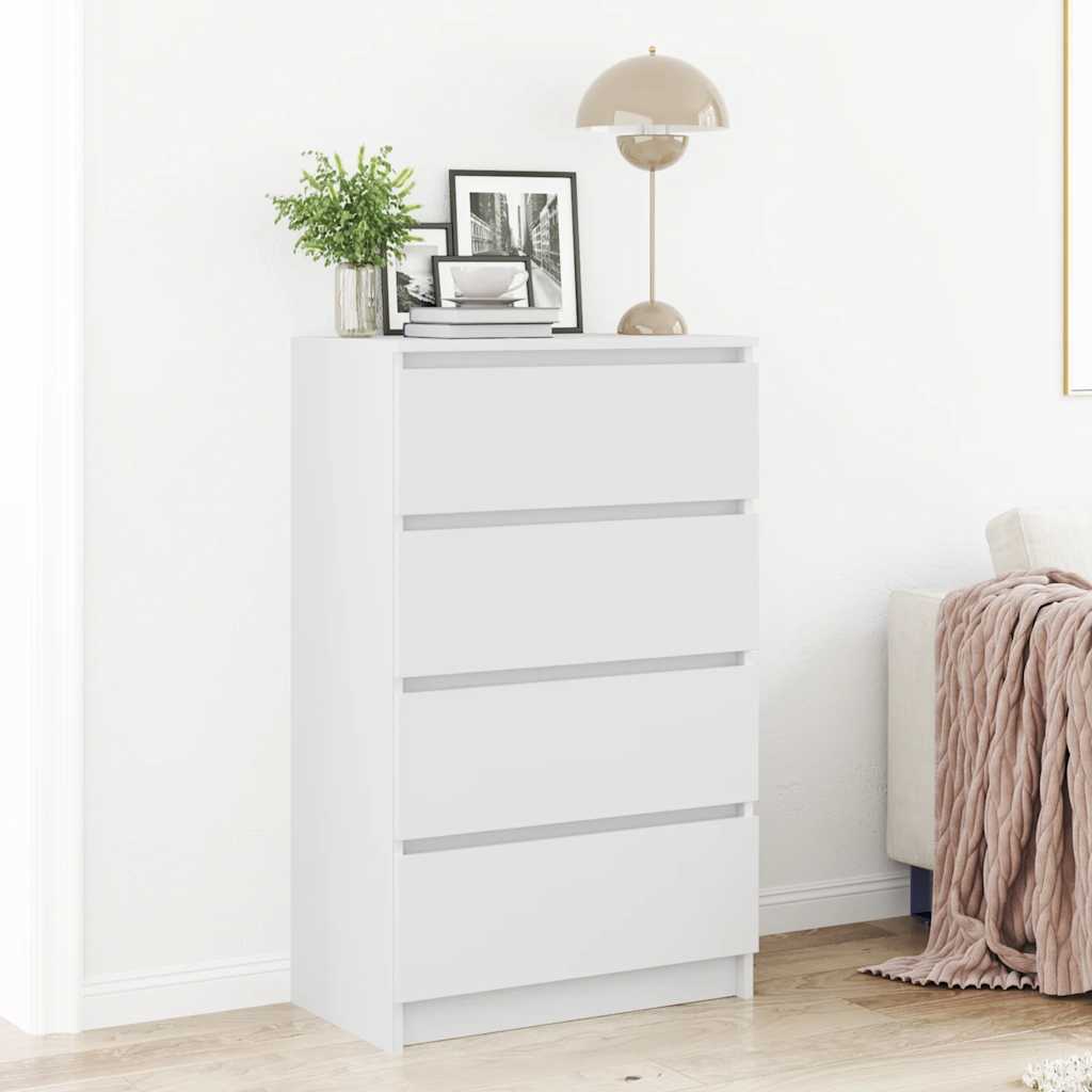 Sideboard White 60x35x98.5 cm Engineered Wood