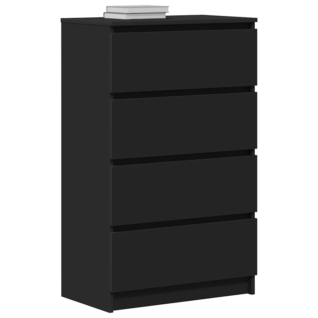 Sideboard Black 60x35x98.5 cm Engineered Wood