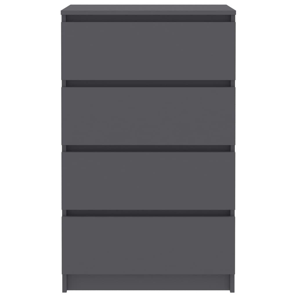 Sideboard Grey 60x35x98.5 cm Engineered Wood