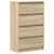 Sideboard Sonoma Oak 60x35x98.5 cm Engineered Wood