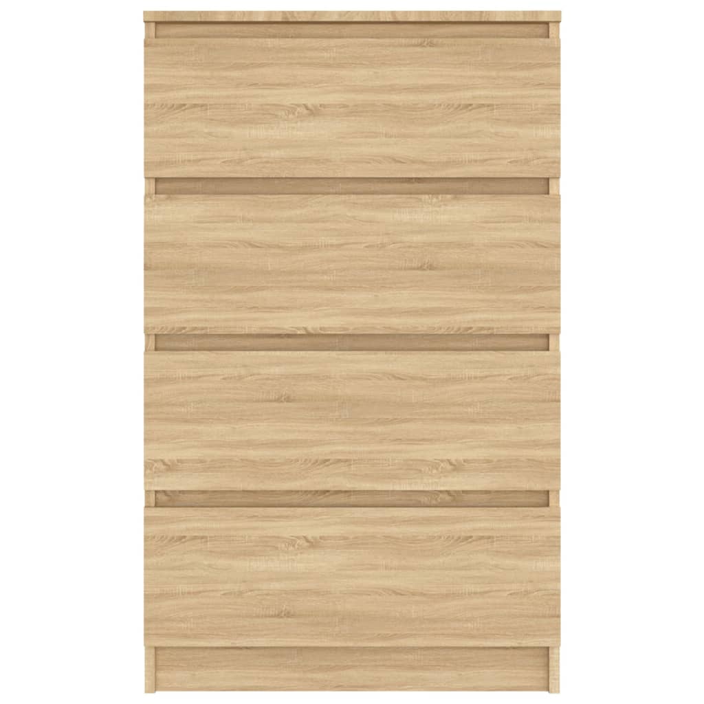 Sideboard Sonoma Oak 60x35x98.5 cm Engineered Wood